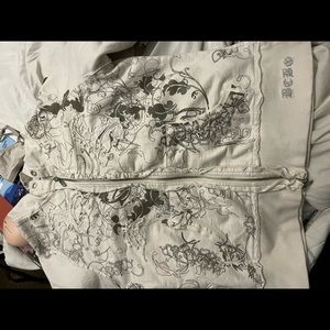 white bcbg maxamazria y2k sweater